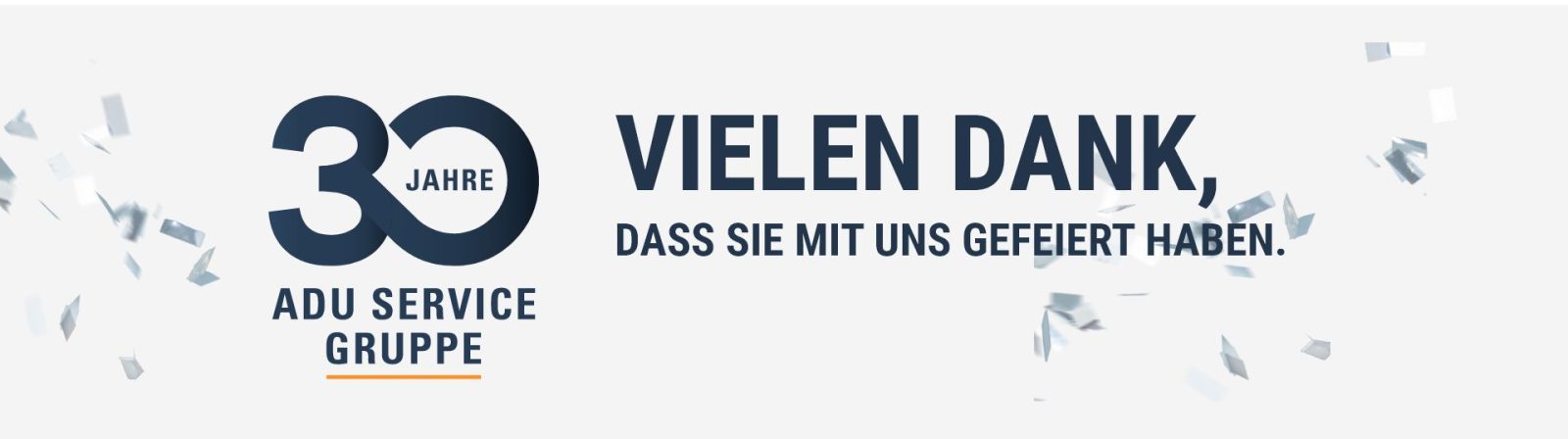 30 Jahre Vielen Dank