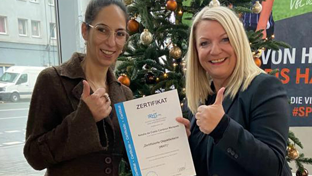 ZERTIFIZIERUNG ALS OBJEKTLEITERIN 1